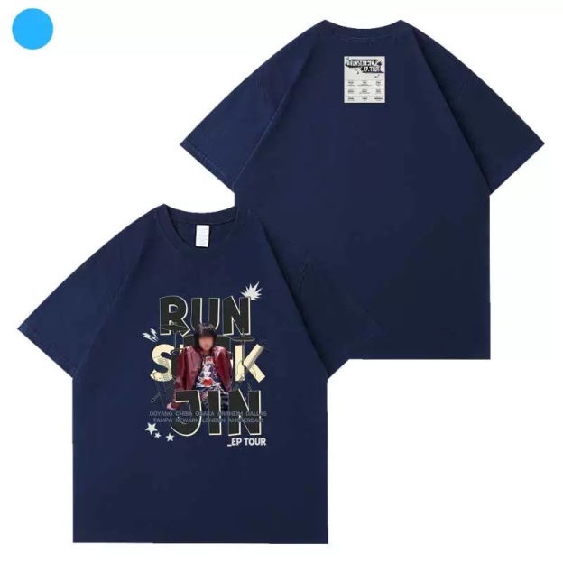 BTS JIN RUN SEOKJIN TOUR-INSPIRED TEE 