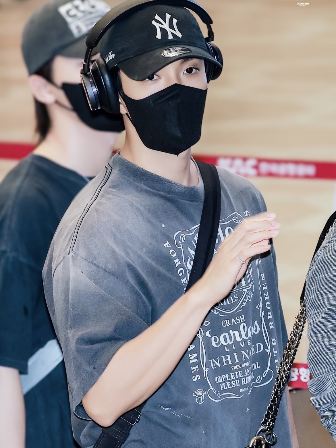 SEVENTEEN DK Inspired Washed Distressed Tee