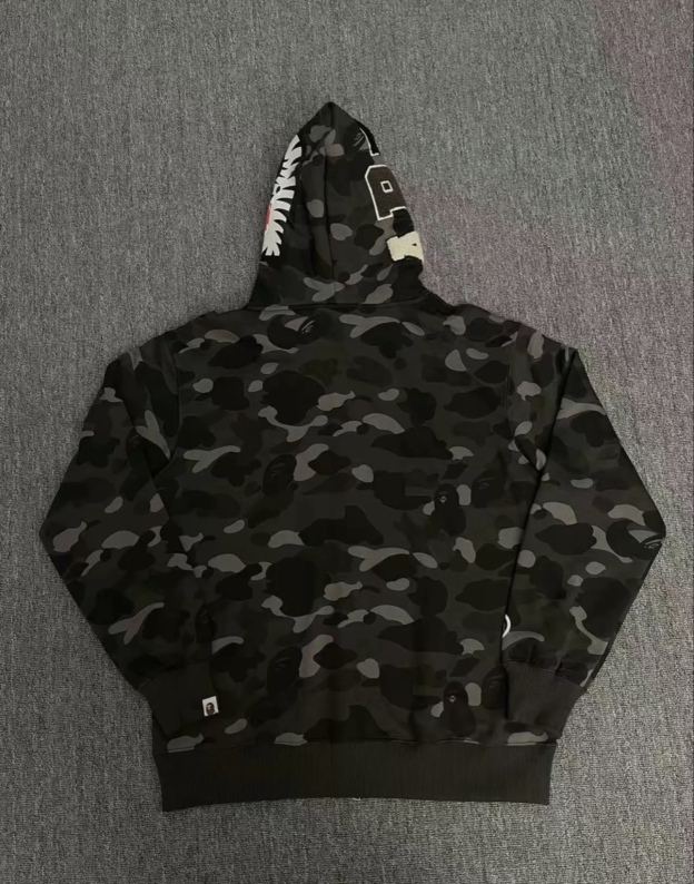 StrayKids Hyunjin BAPE Inspired Bape camo zip-up  hoodie-Stray Kids