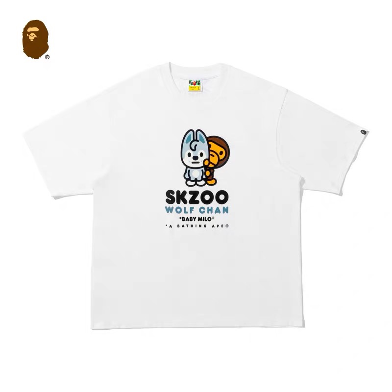 Straykids Bape Inspired Family Milo Tee