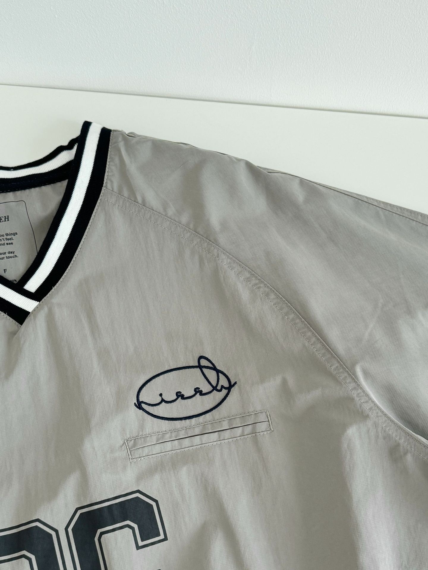 Blackpink Jennie Embroidered Baseball Jersey inspired Hoodie