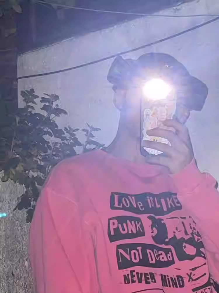 Seventeen Mingyu Inspired Love Punk Pigment Sweatshirt