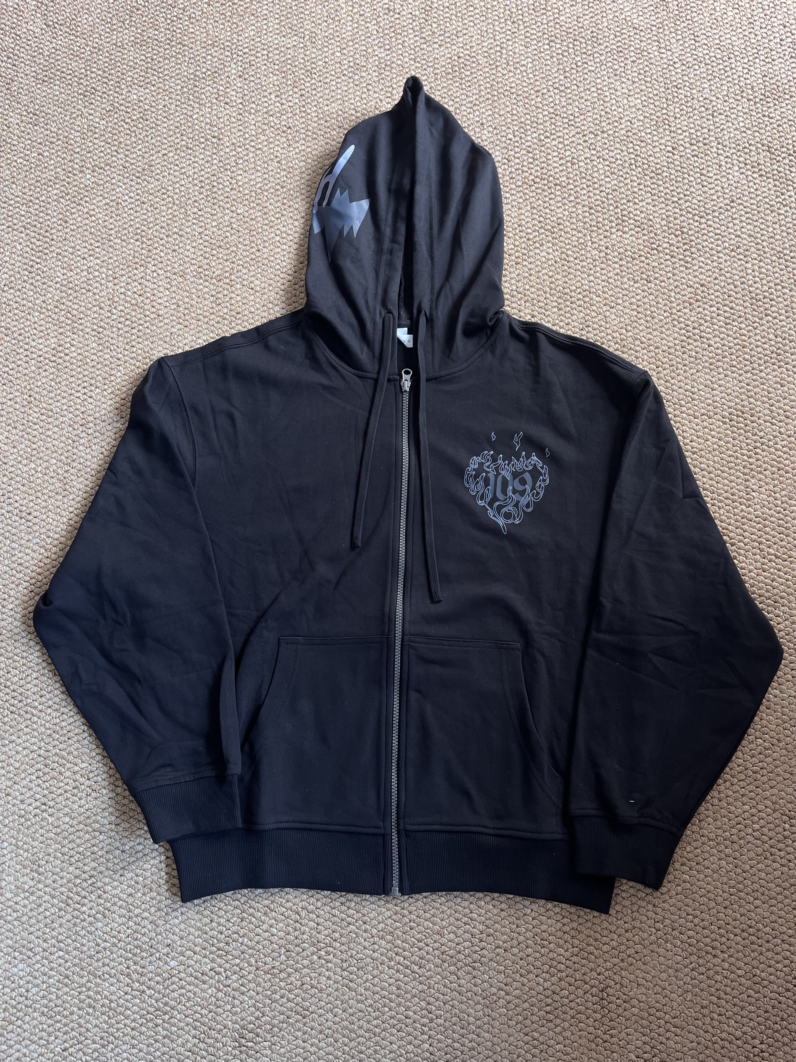 Enhypen Sunghoon Artist Made Inspired Zip-up Hoodie