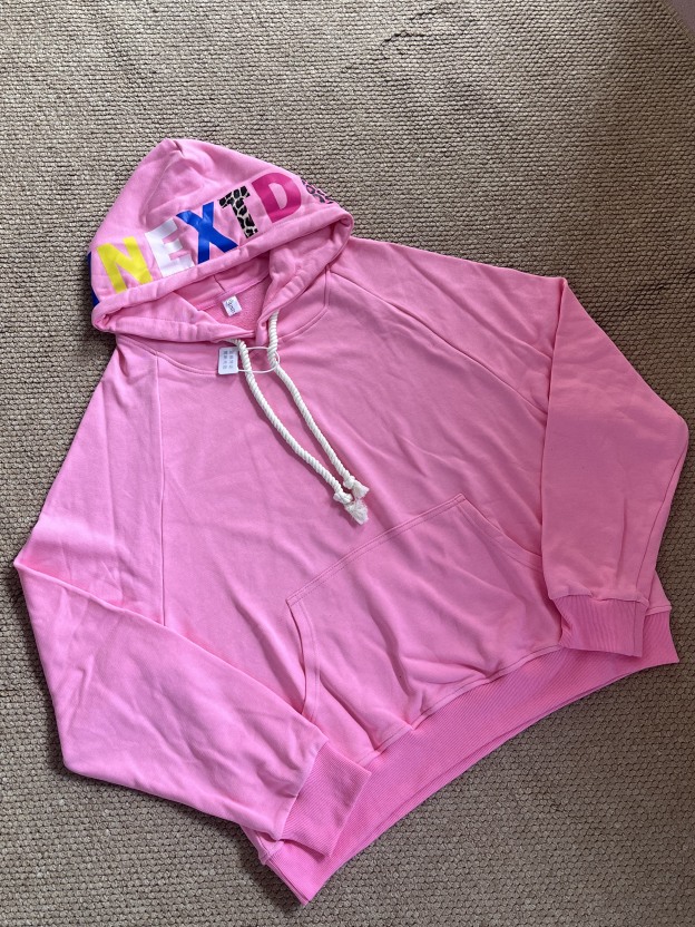 BND one and only stage inspired PINK HOODIE-boynextdoor