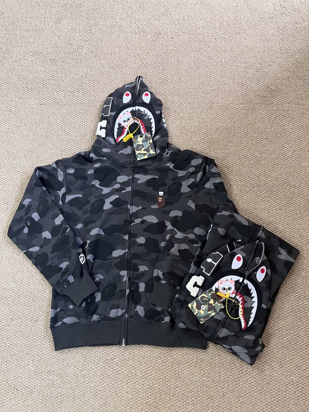StrayKids Hyunjin BAPE Inspired Bape camo zip-up  hoodie-Stray Kids