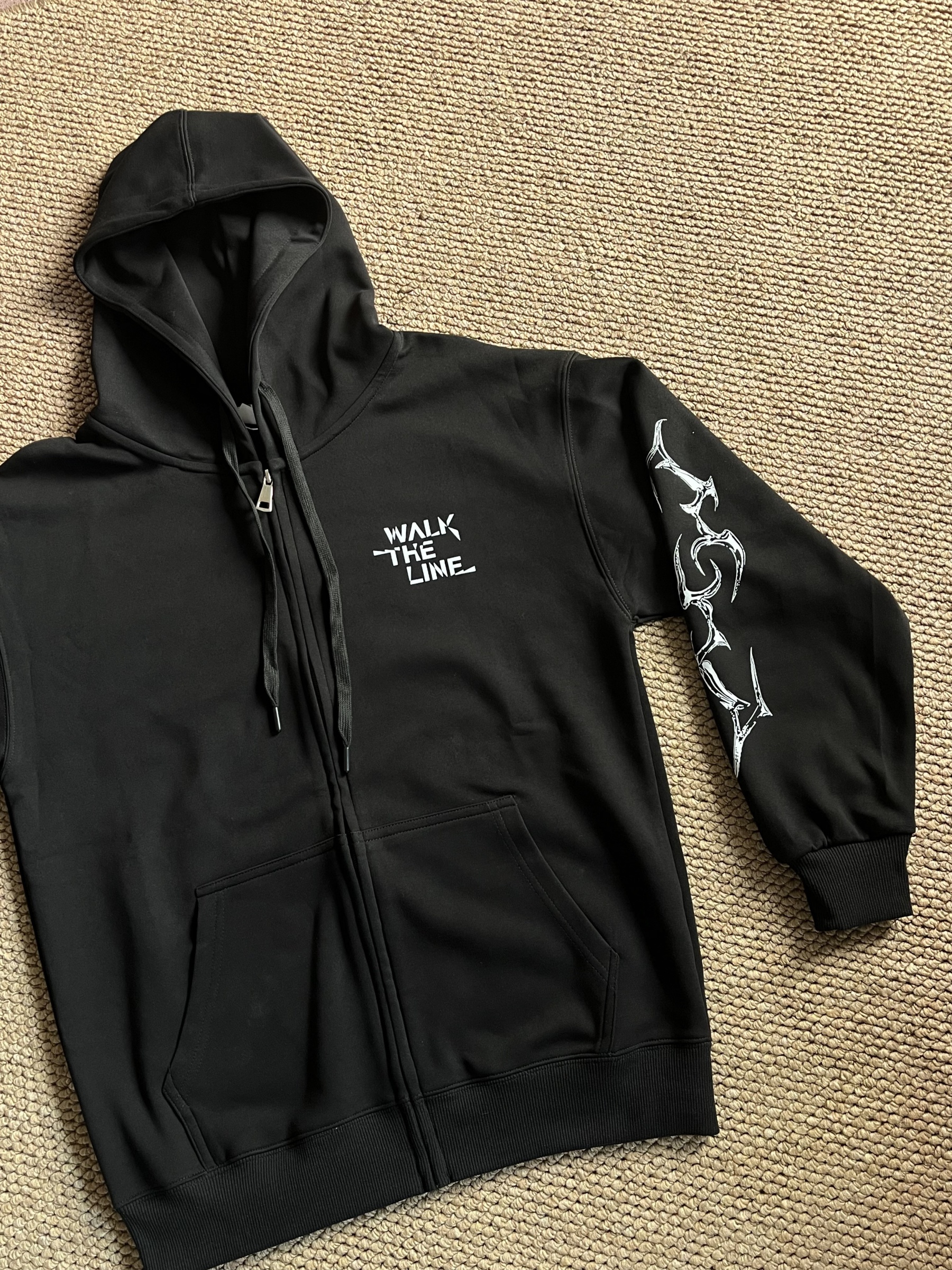 ENHYPEN World Tour WALK THE LINE IN US Merch Inspired Zip-up Hoodie