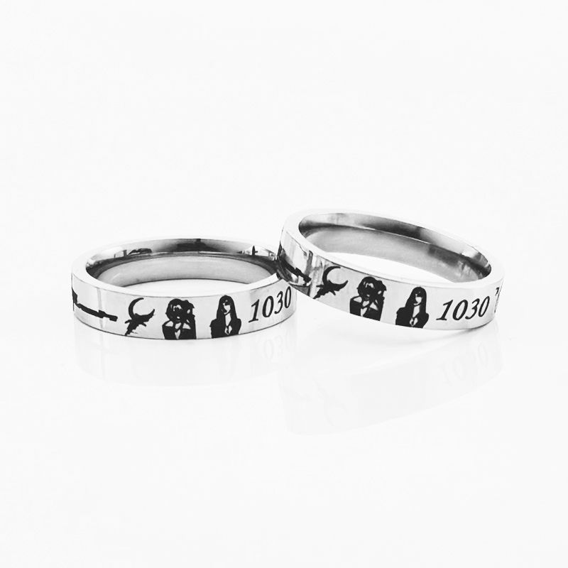 Aespa Giselle Fanmade Birthdate Signature Ring-