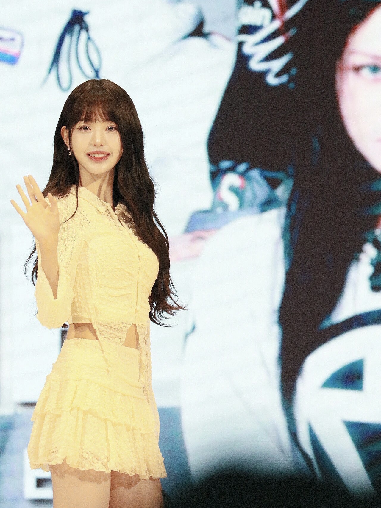 IVE Wonyoung Inspired Lace Set  
