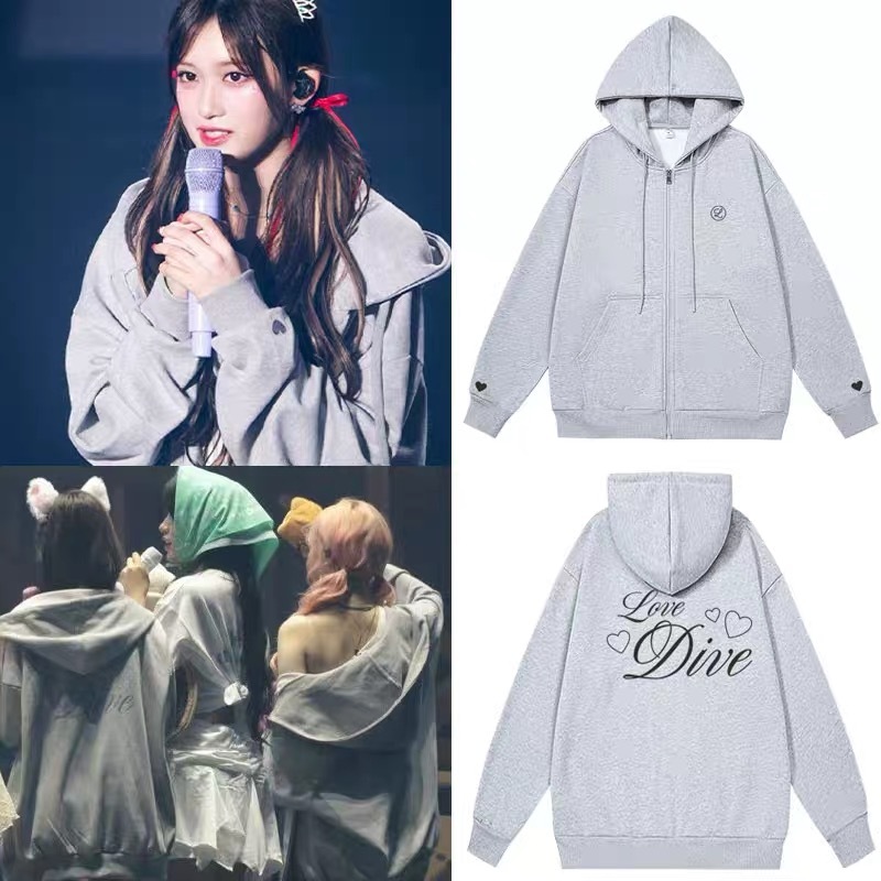 IVE SCOUT FAN CONCERT ZIP-UP HOODIE