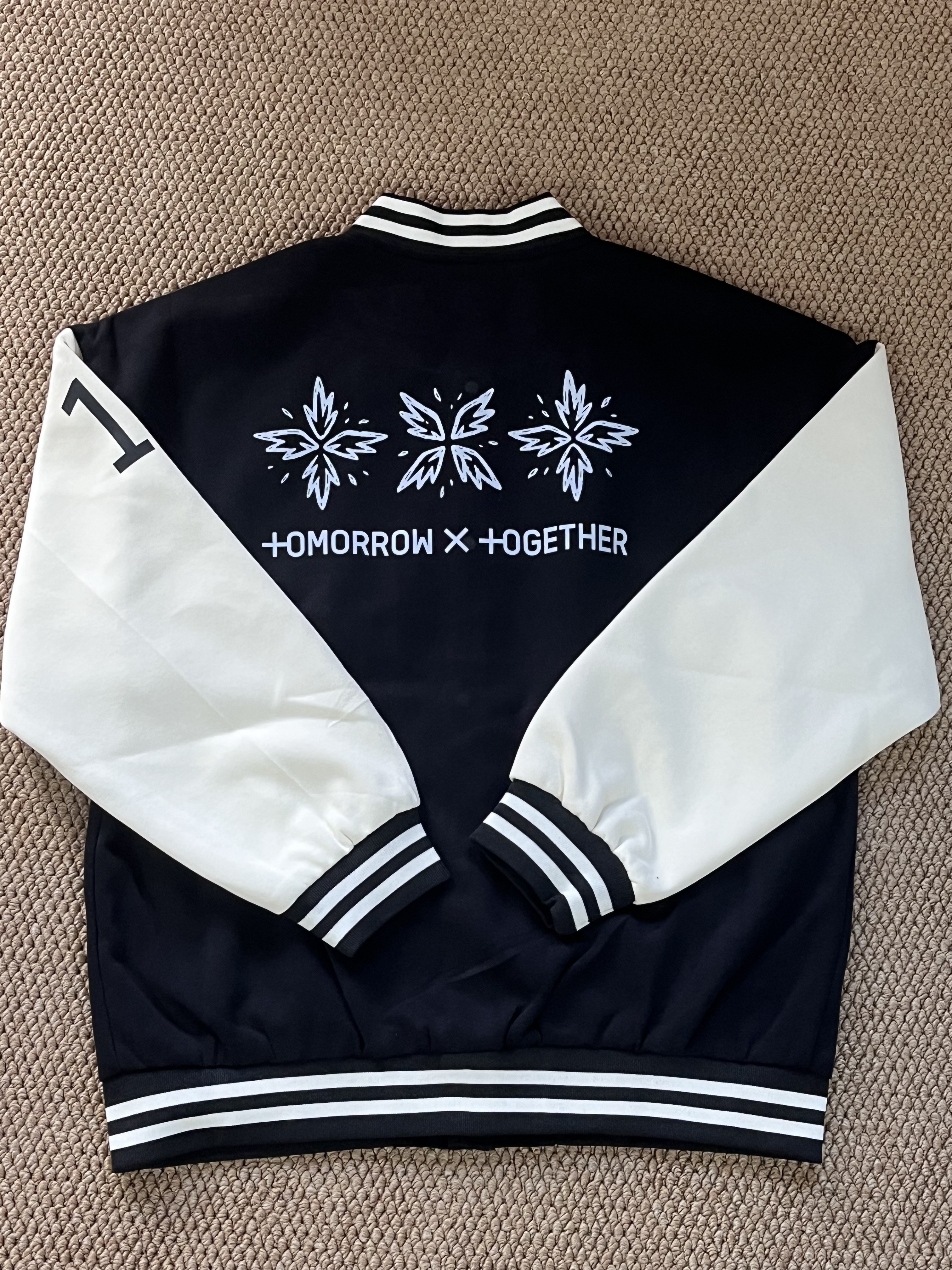 TXT  ROADSHOW INSPIRED MERCH BASEBALL JACKET