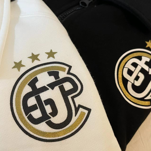 TXT Soobin Inspired Half-Zip Jersey Sweatshirt