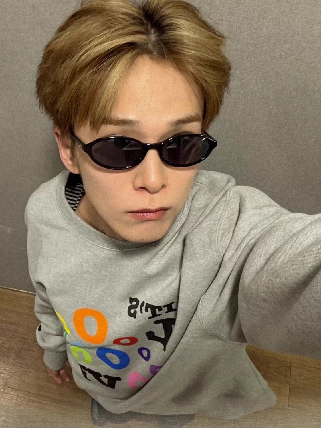 TREASURE Asahi Inspired IT'S LOVE Graphic Sweatshirt