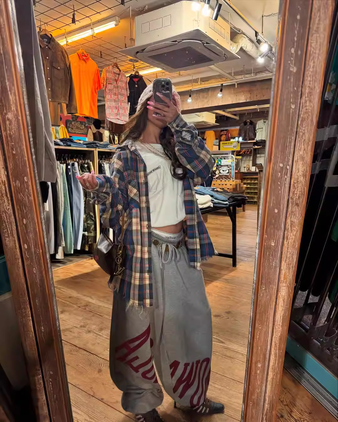 Enhypen Niki&Cortis Martin Inspired Baggy Stamp Joggers