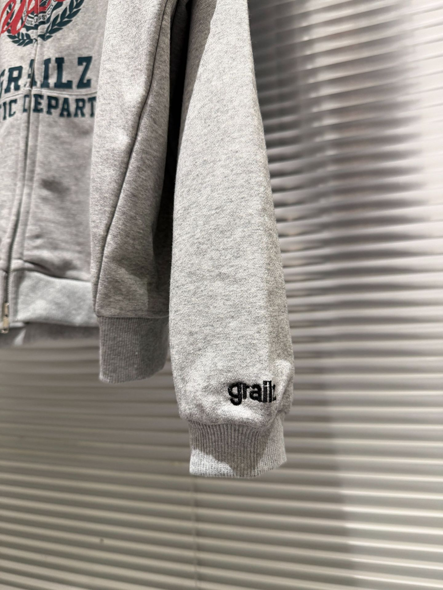IVE Rei Inspired Grailz Style Parody Fur Zip Up Hoodie