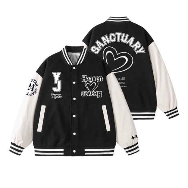 TXT SANCTUARY TOUR Inspired Baseball Jacket