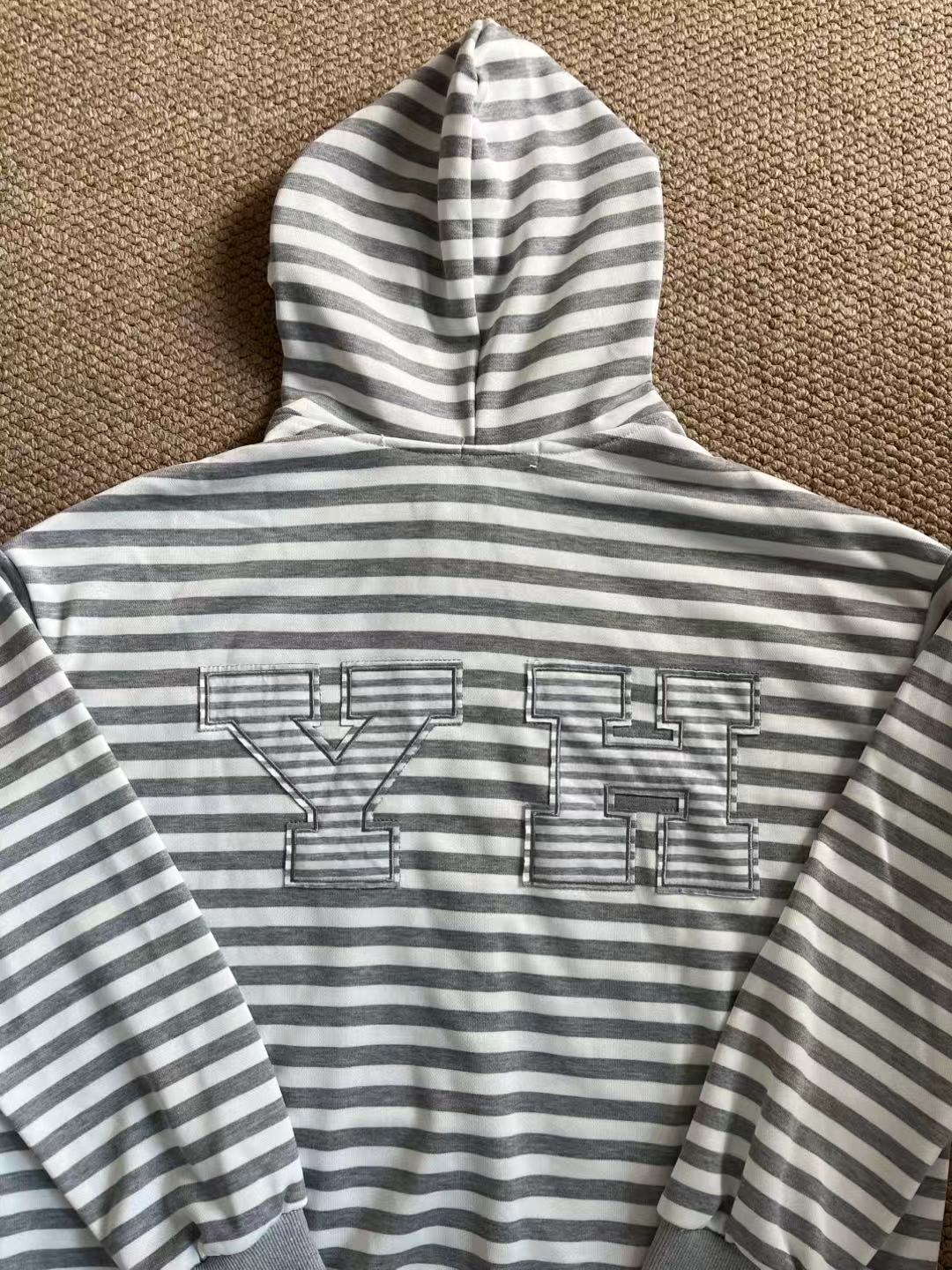 IVE Rei Inspired I Love Applique Zip-up Hoodie