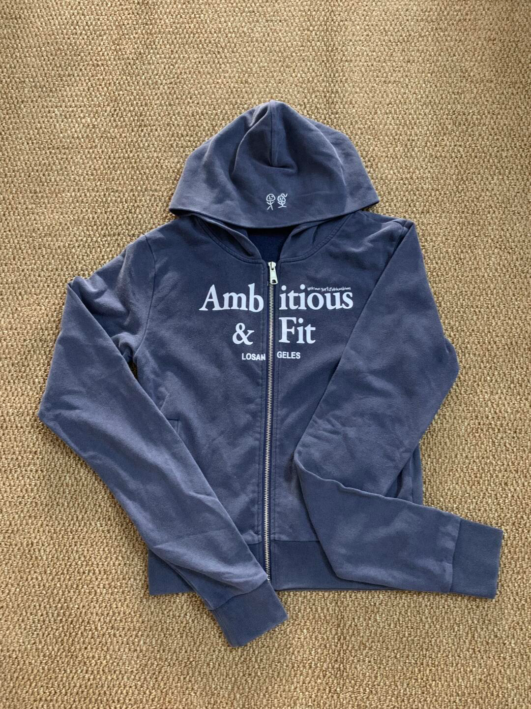 Blackpink Jennie Inspired Ambitious & Fit Zip‑up Hoodie