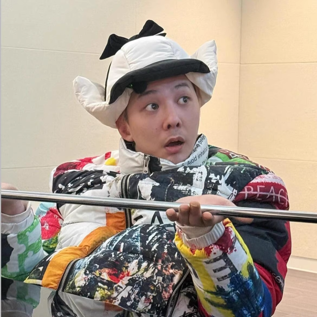 G-Dragon Inspired Panda Padding Balaclave