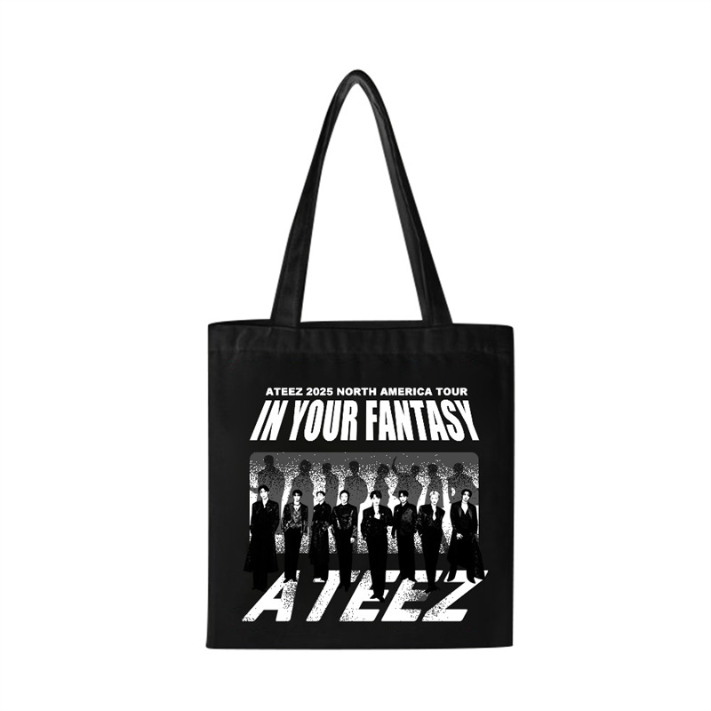 ATEEZ 2025 In Your Fantasy World Tour Merch Inspired Custom Tote Bag