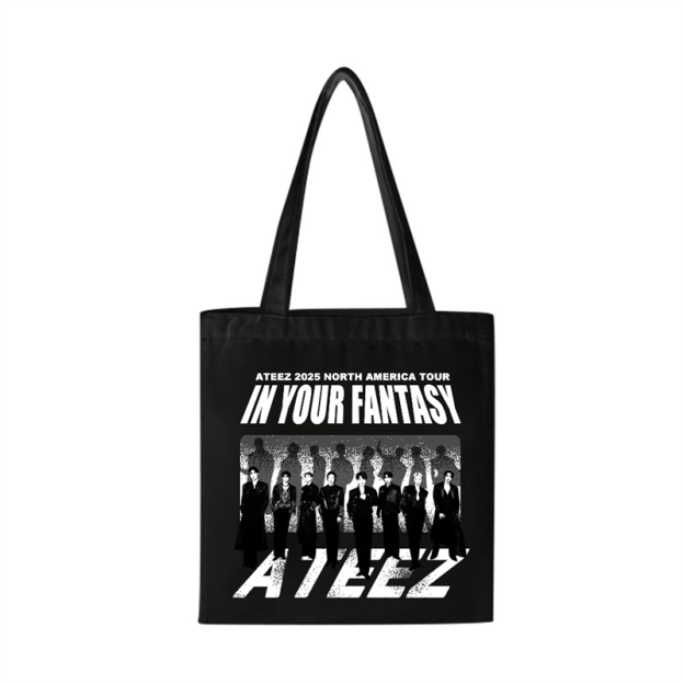 ATEEZ 2025 In Your Fantasy World Tour Merch Inspired Custom Tote Bag