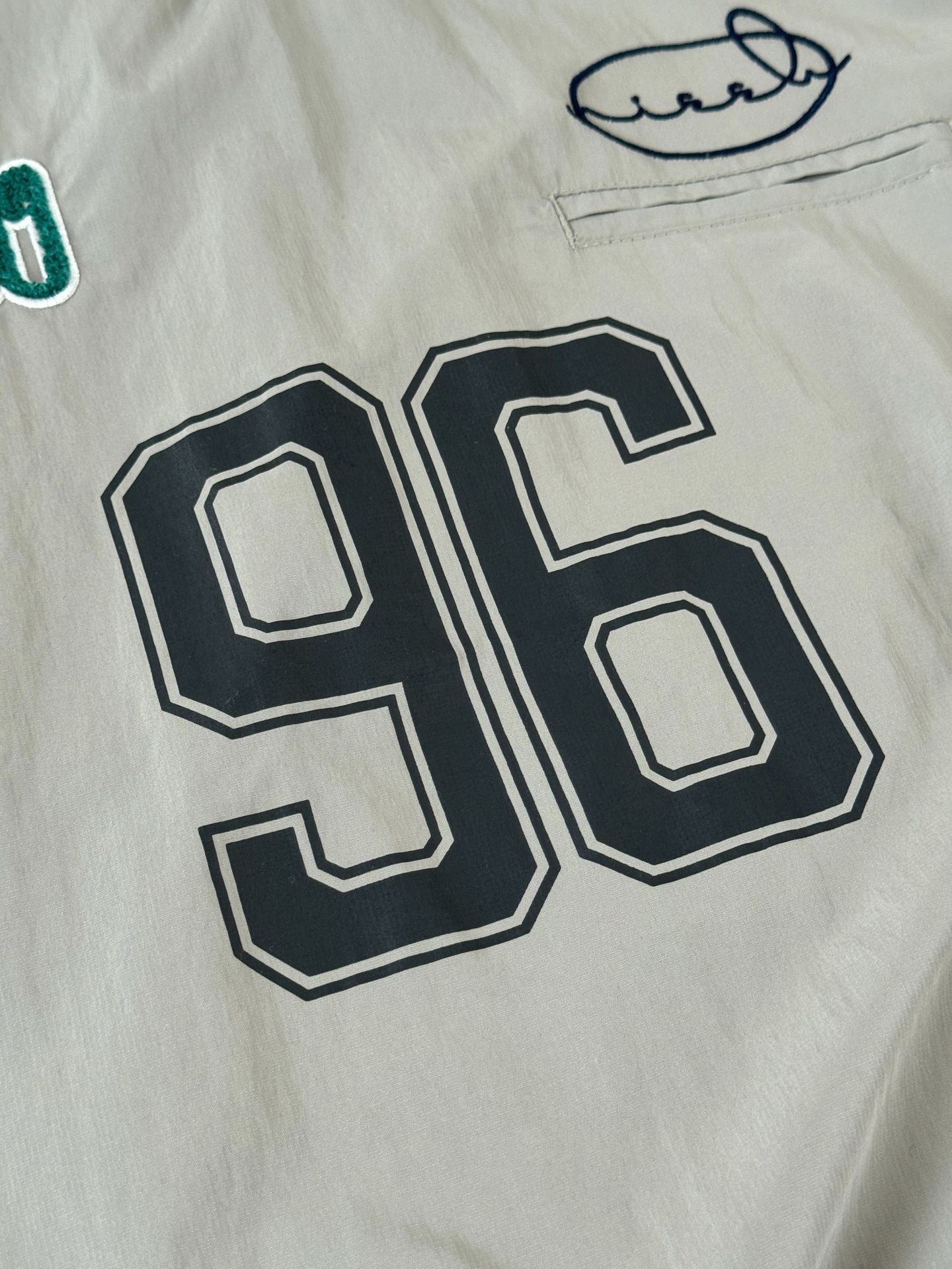 Blackpink Jennie Embroidered Baseball Jersey inspired Hoodie