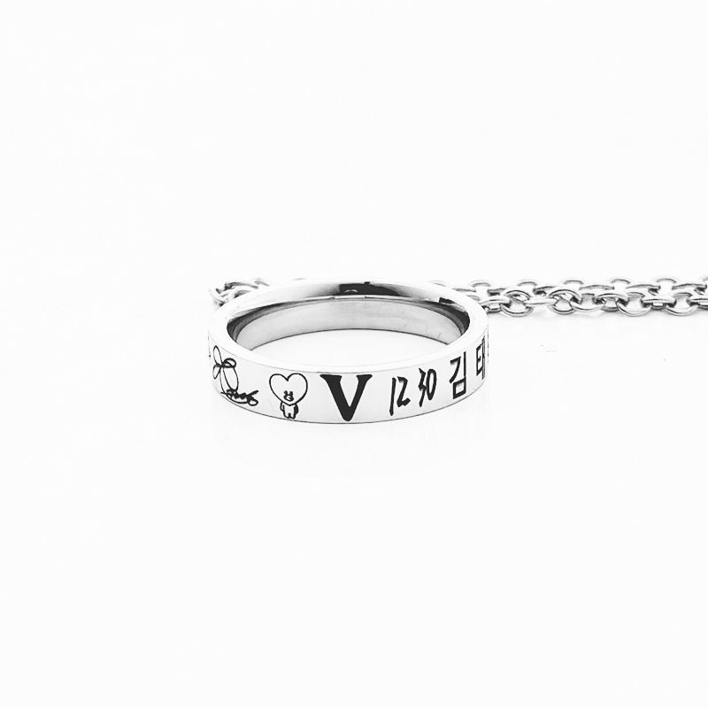 BTS Fanmade Birthdate Signature Ring 