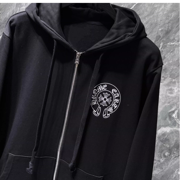 Enhypen Niki&Heeseung Inspired Cross Pattern Zip-up Hoodie