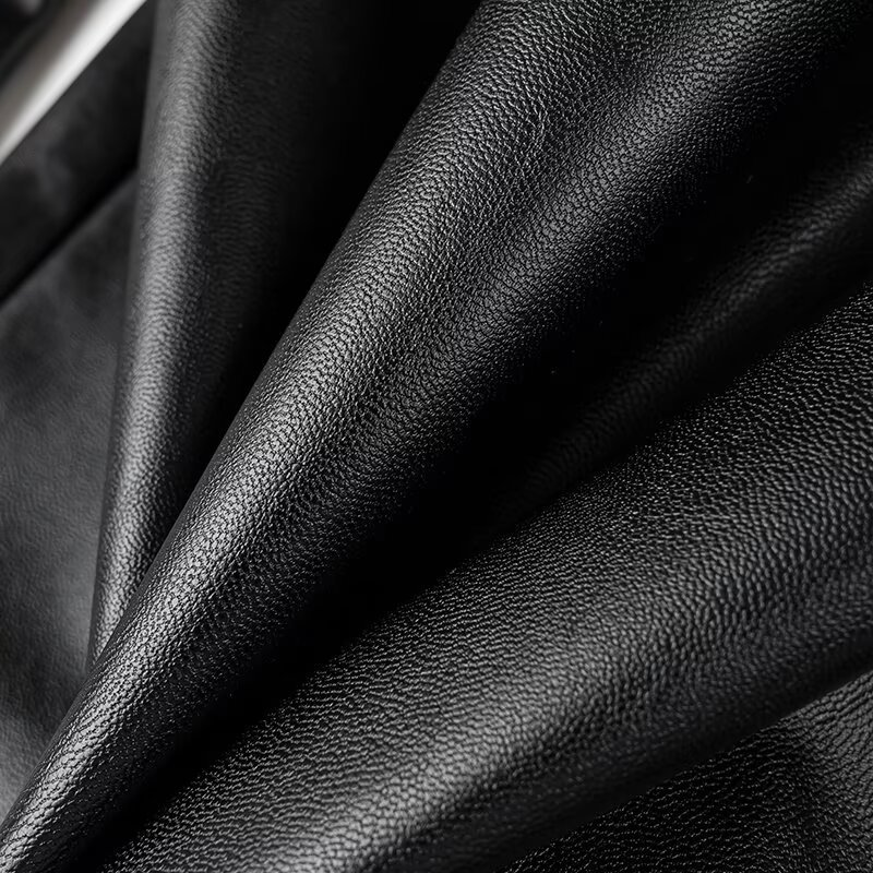 Dark Style Long Leather Jacket-Ateez outfit inspiration ATINY