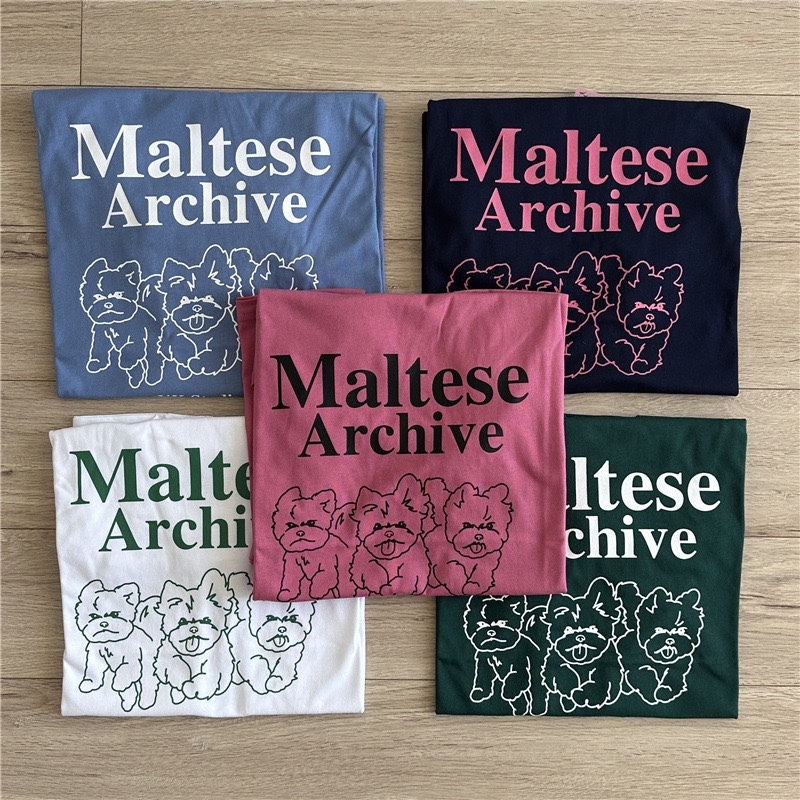 Seventeen Mingyu dog print Inspired Oversized Cotton T-Shirt