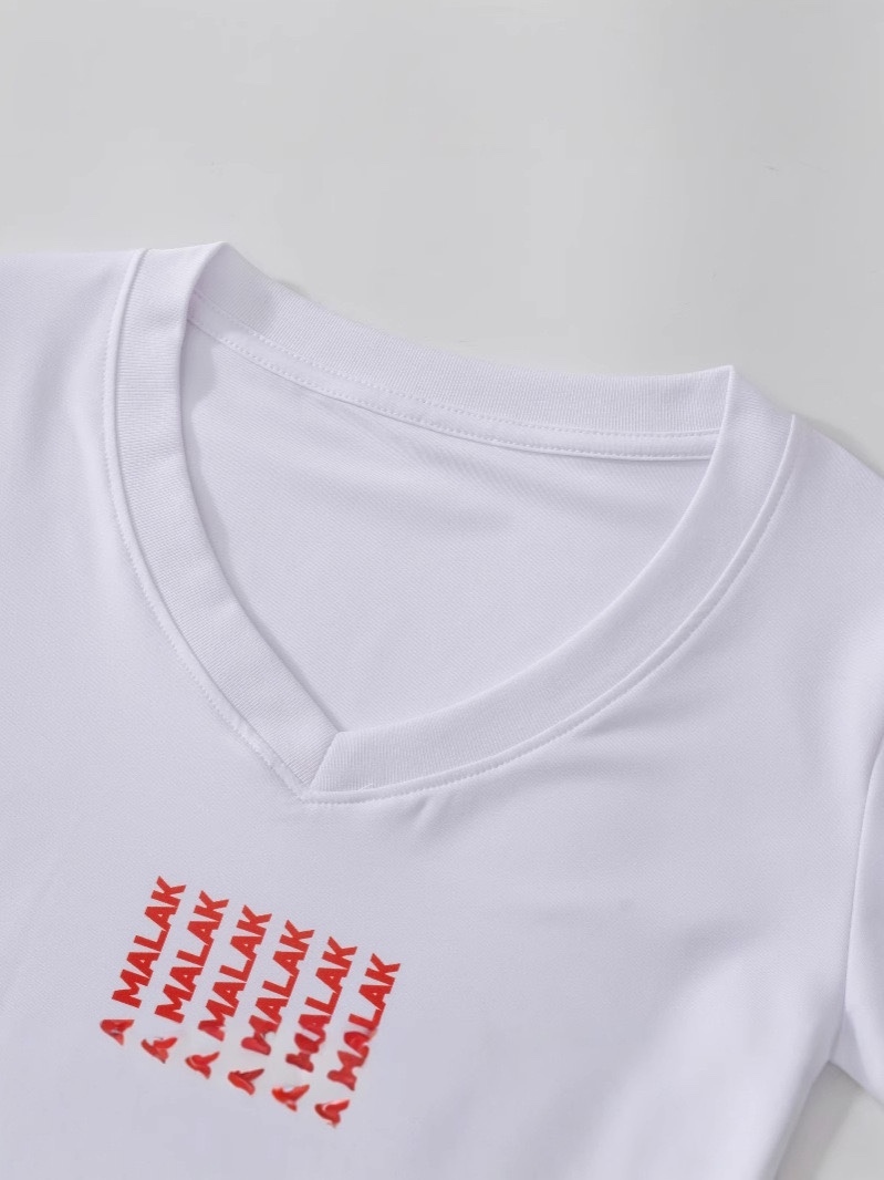 Blackpink Jennie Inspired Letter Print Fitted Tee  
