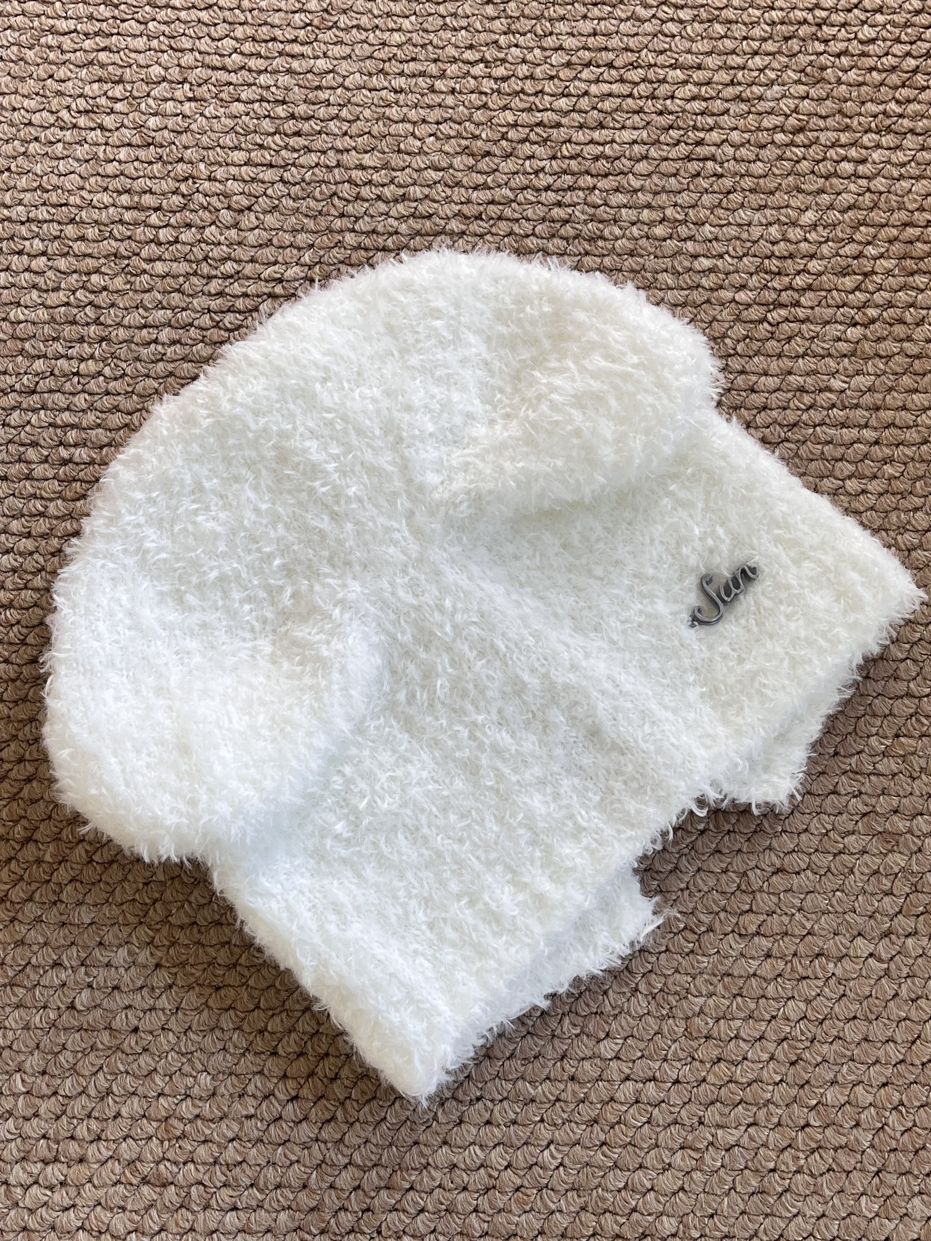 Enhypen Sunoo Artist Made Inspired Fuzzy Bear Beanie