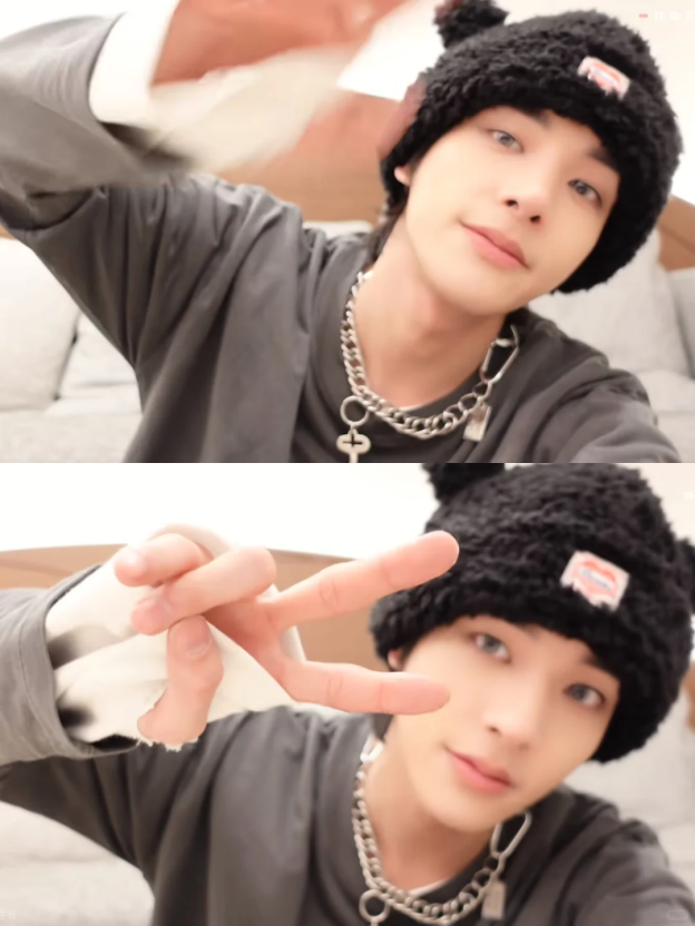 Enhypen&Twice&Lesserafim Inspired Bear Beanie