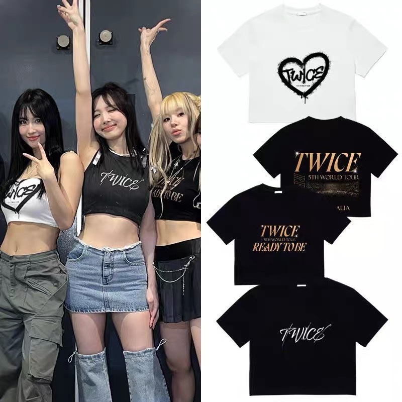 Twice Ready To Be Tour Merch Inspired T-Shirt