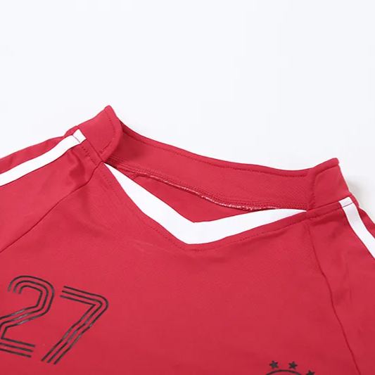 Slimming navel short-sleeved high-waisted hip-lifting shorts sports suit-Blackpink Jennie