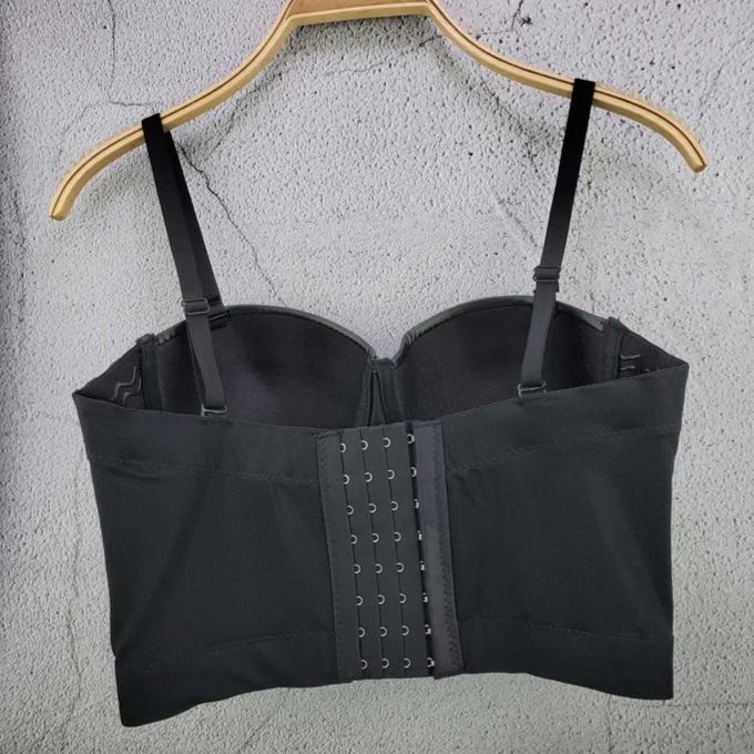 Leather elastic camisole undershirt-Straykids concert outfitidea for STAY