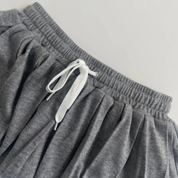 Gray Knit Lace Lace Panty Dress-Blackpink Jennie