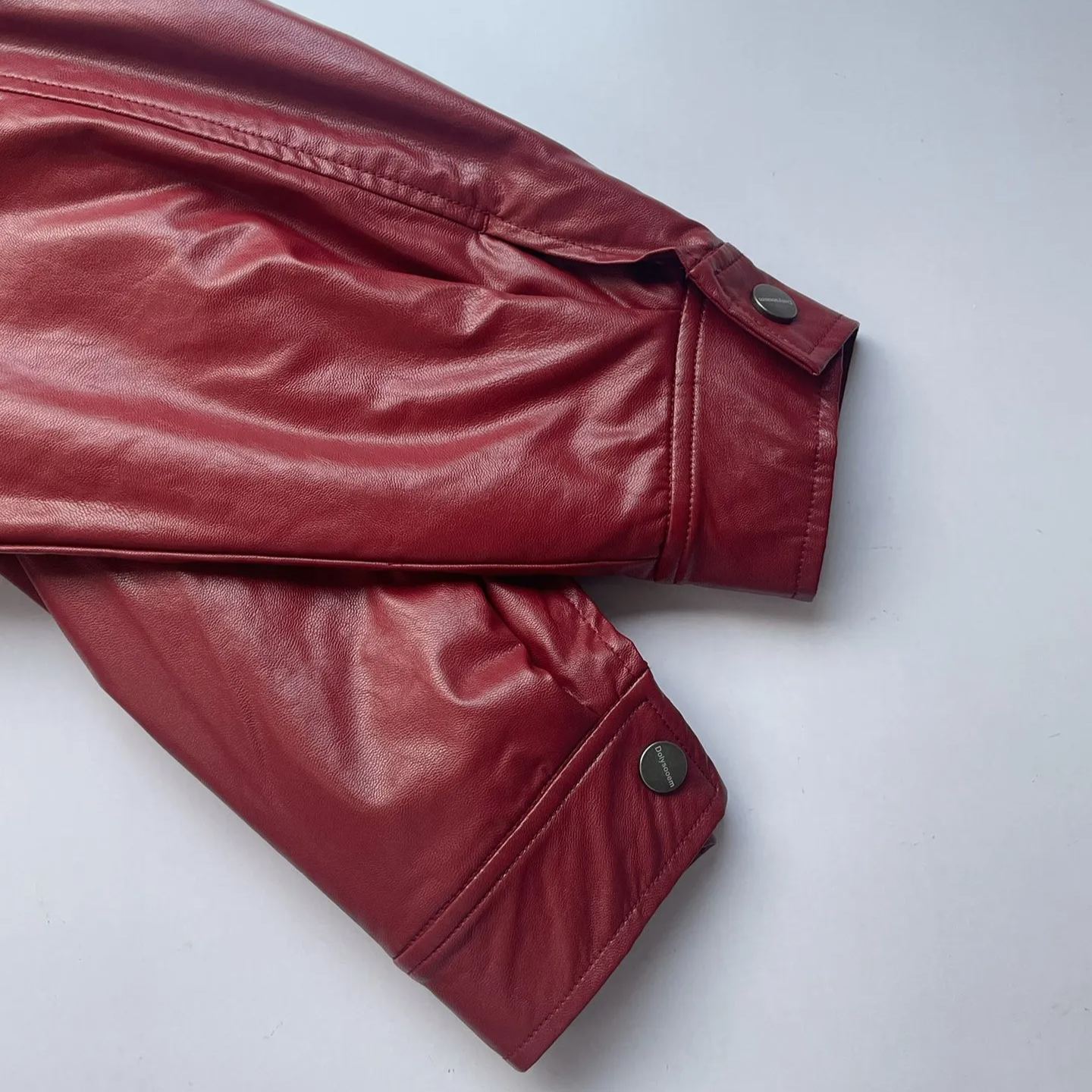 Red Leather Jacket-Blackpink Jennie