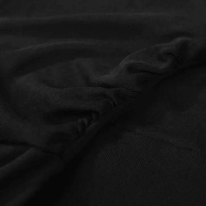 Slant Shoulder Neck Slimming Long Sleeve Top-Straykids concert outfitidea for STAY