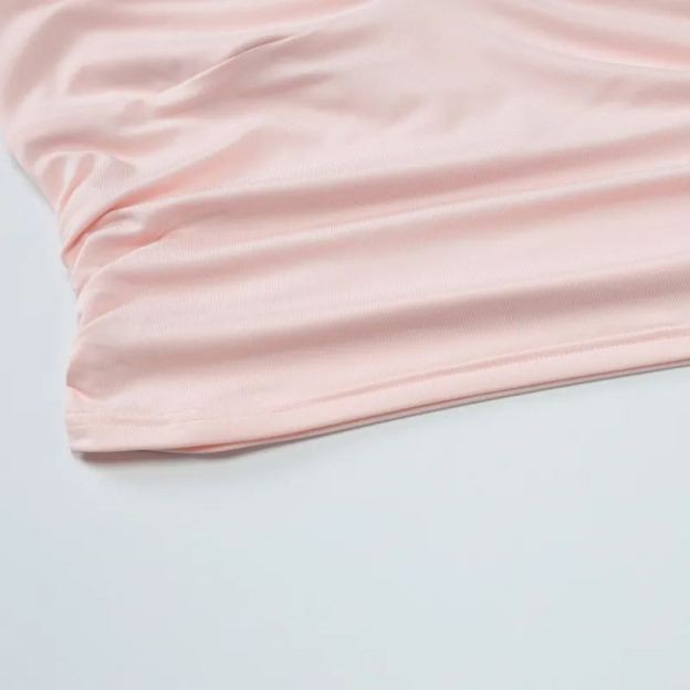 Solid Color V-Neck Hanging Vest Tight Top Skirt Set-Outfitidea For Blinks BLACKPINK-Inspired Fashion