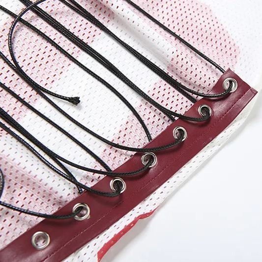 Halterneck Lace-Up Slim Top-Straykids concert outfitidea for STAY