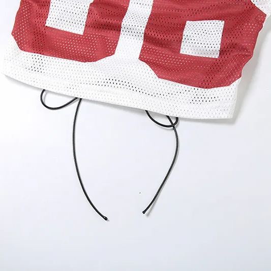 Halterneck Lace-Up Slim Top-Straykids concert outfitidea for STAY