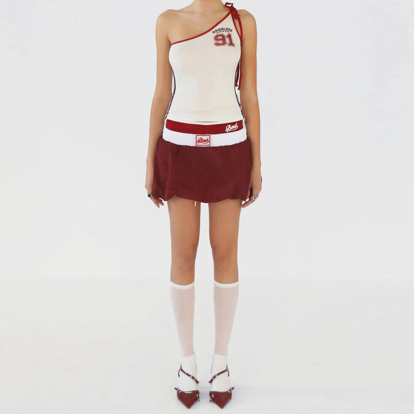 Bubble Short Skirt-Straykids concert outfitidea for STAY