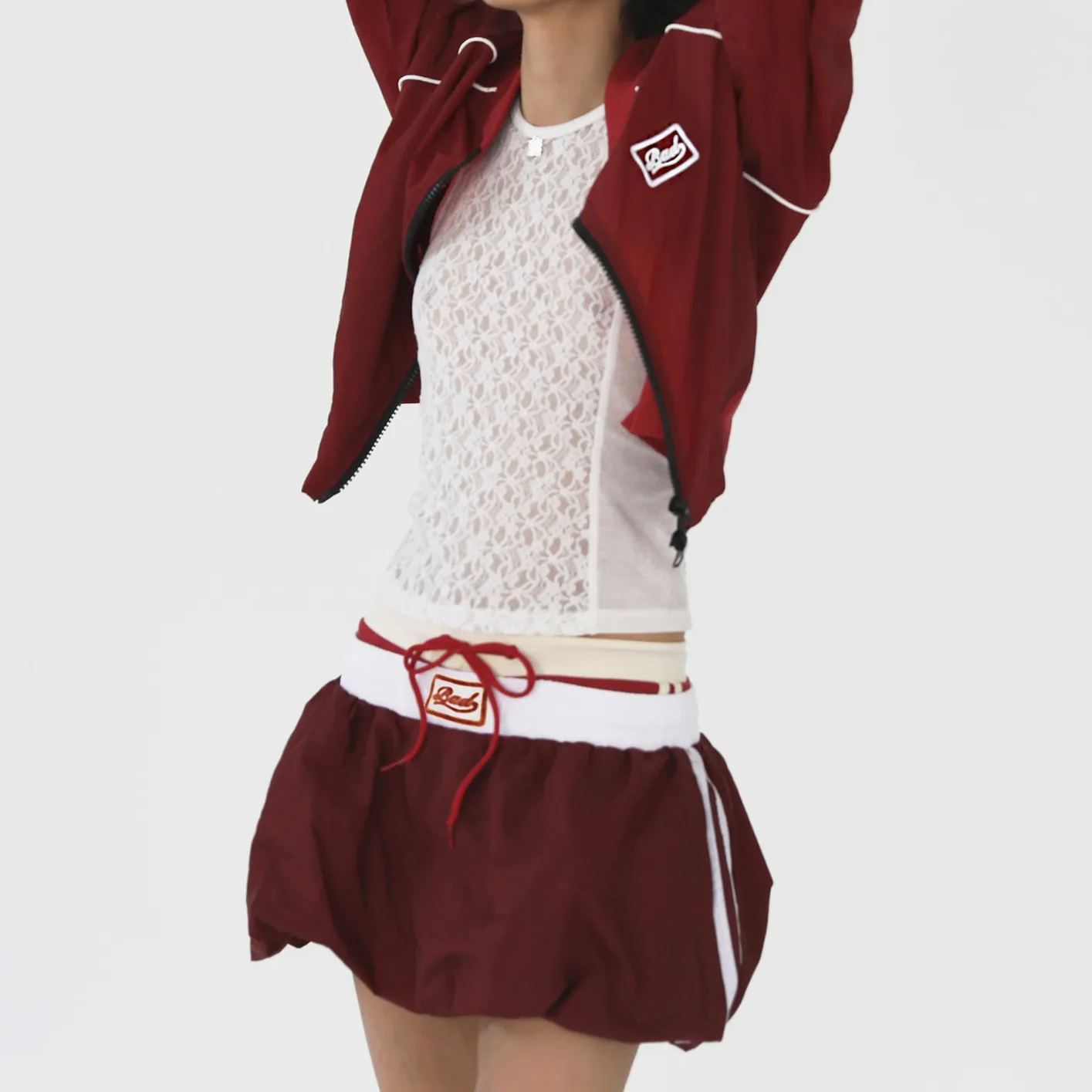 Bubble Short Skirt-Straykids concert outfitidea for STAY