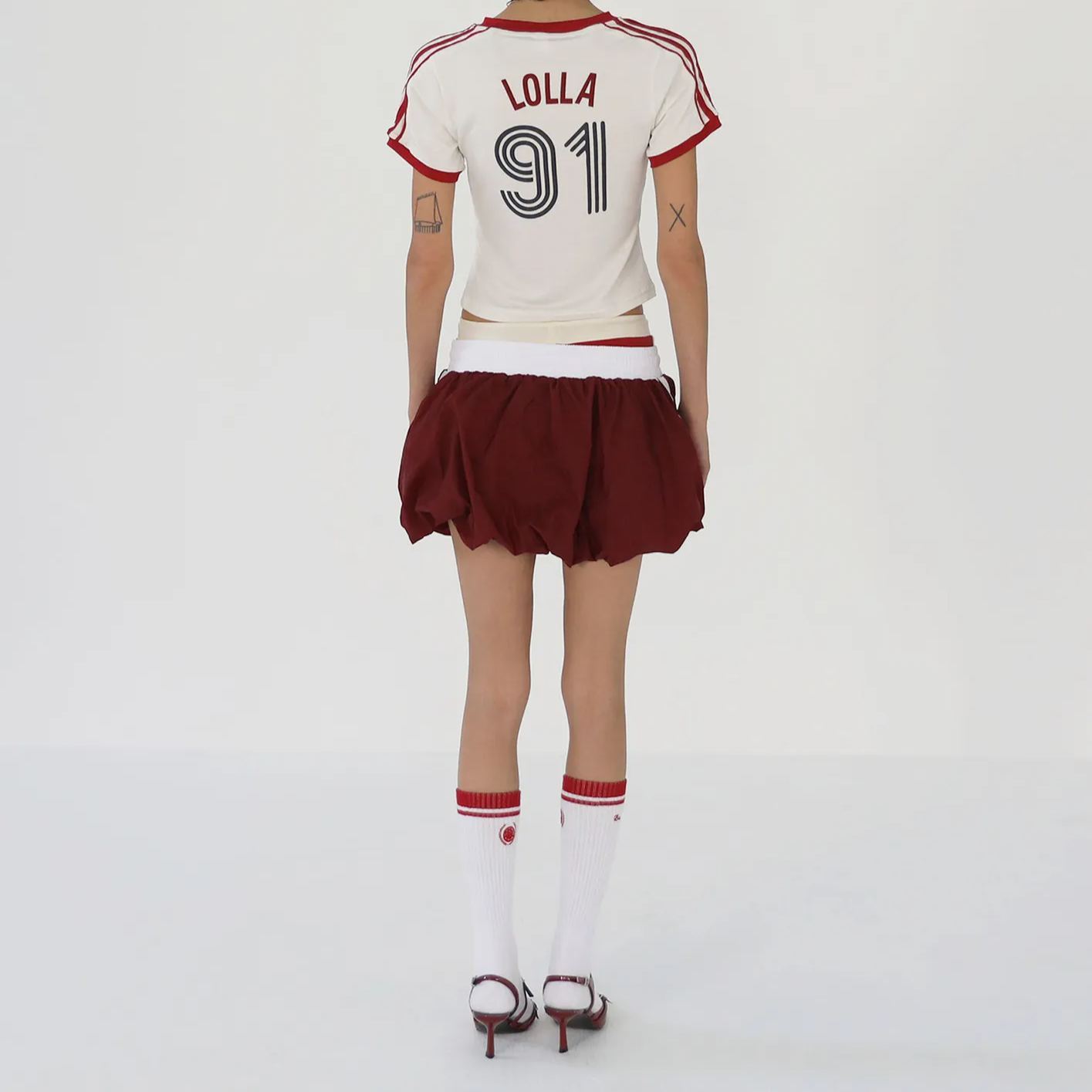 Bubble Short Skirt-Straykids concert outfitidea for STAY