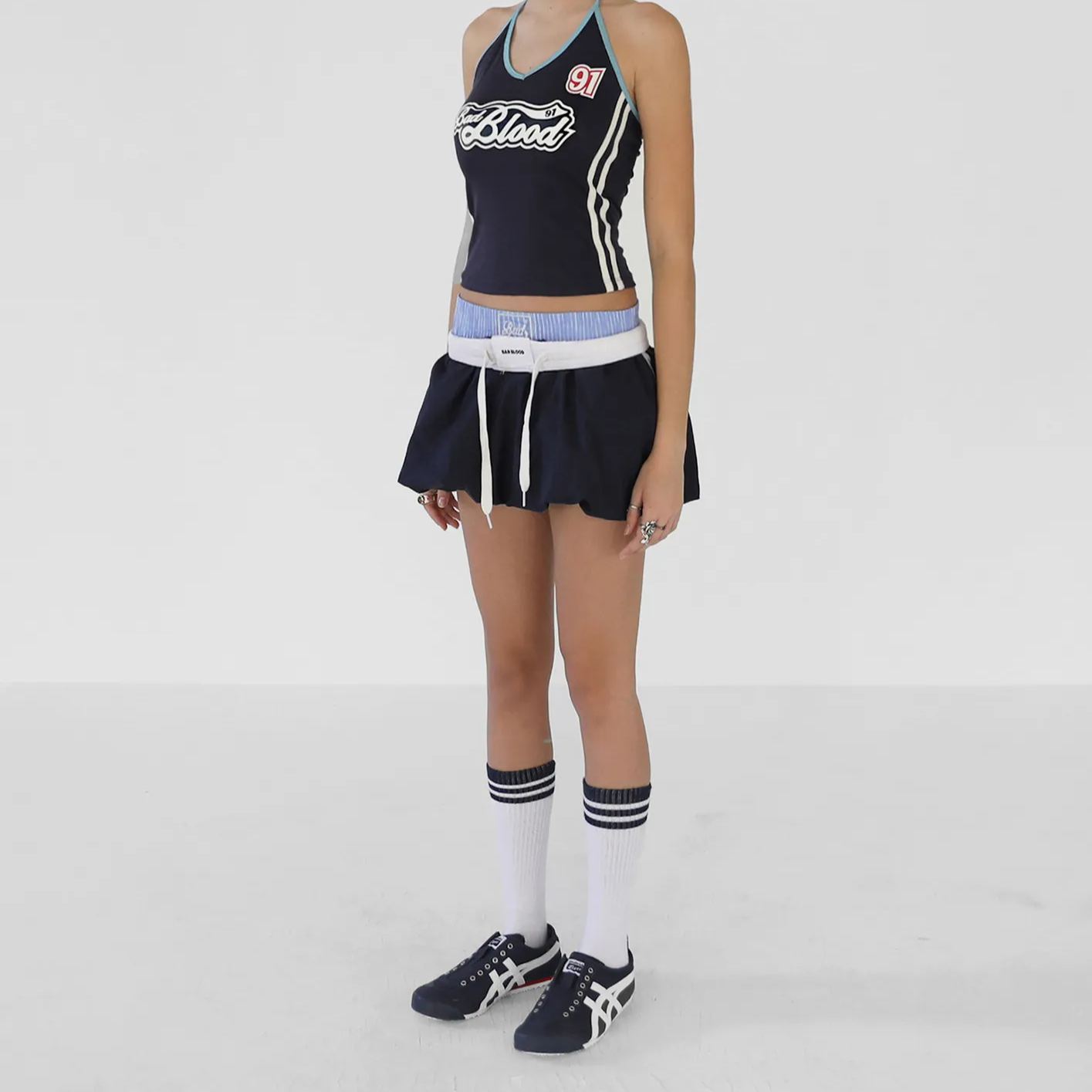 Bubble Short Skirt-Straykids concert outfitidea for STAY