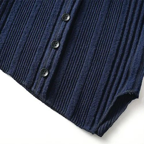 Fake two-piece tight long-sleeve top-Aespa Winter