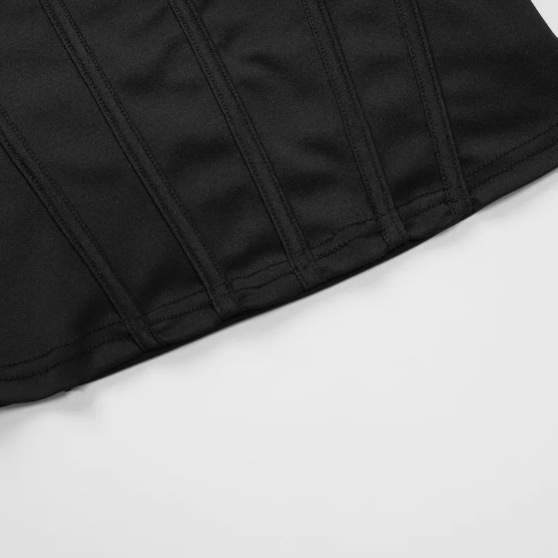 V-neck fitted waist camisole-Blackpink Jennie