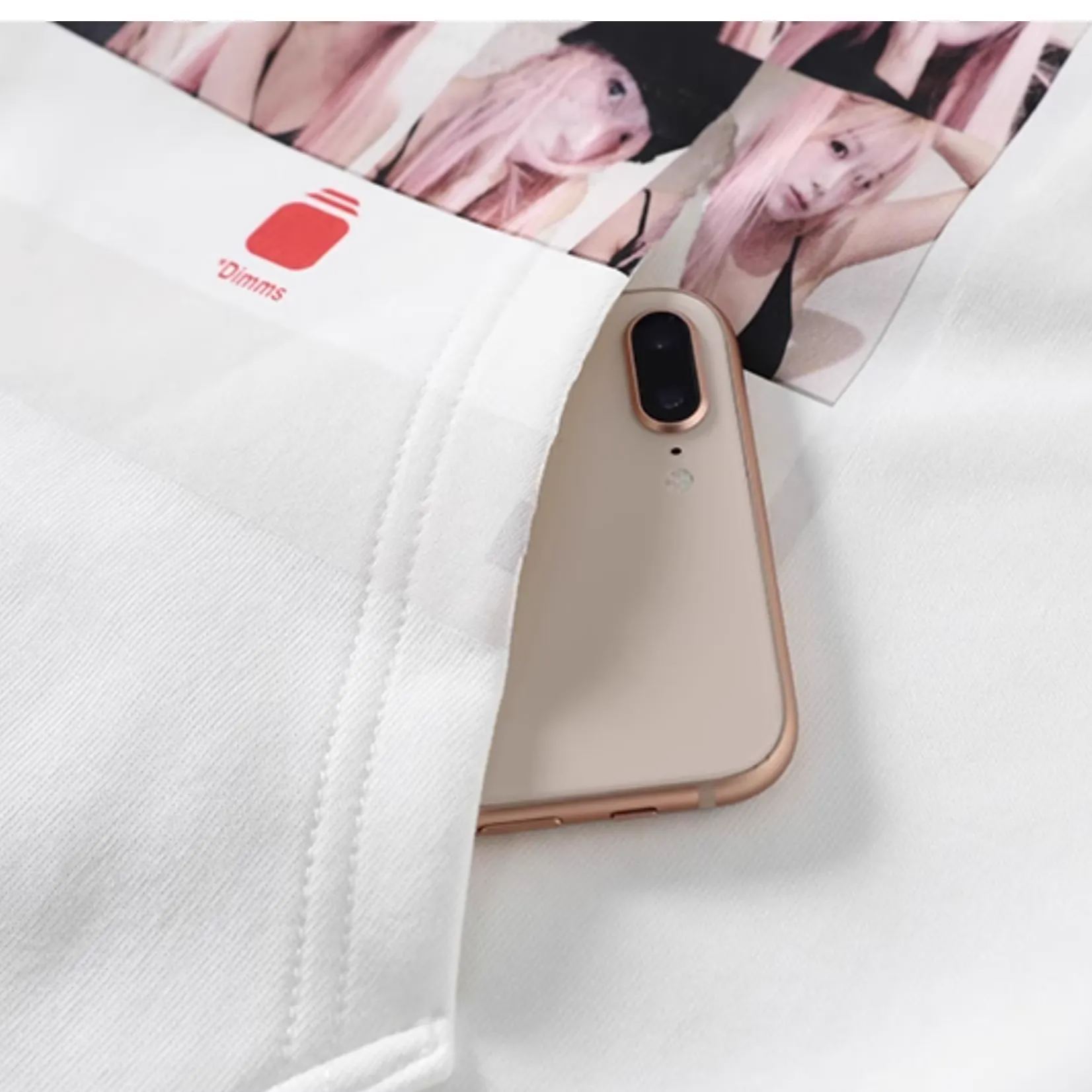 Giselle White Zipper Hooded Jacket-Aespa Giselle