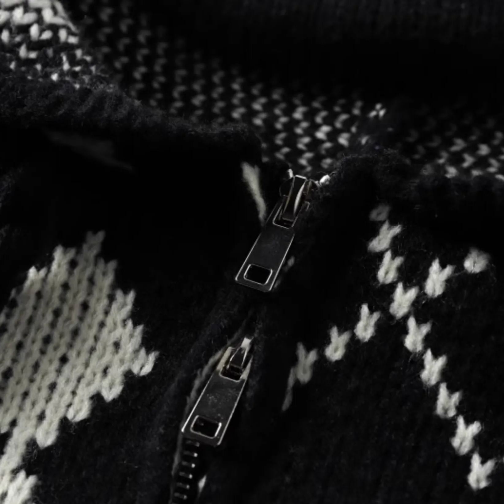 Hooded Sweater Zipper Cardigan-Aespa Karina