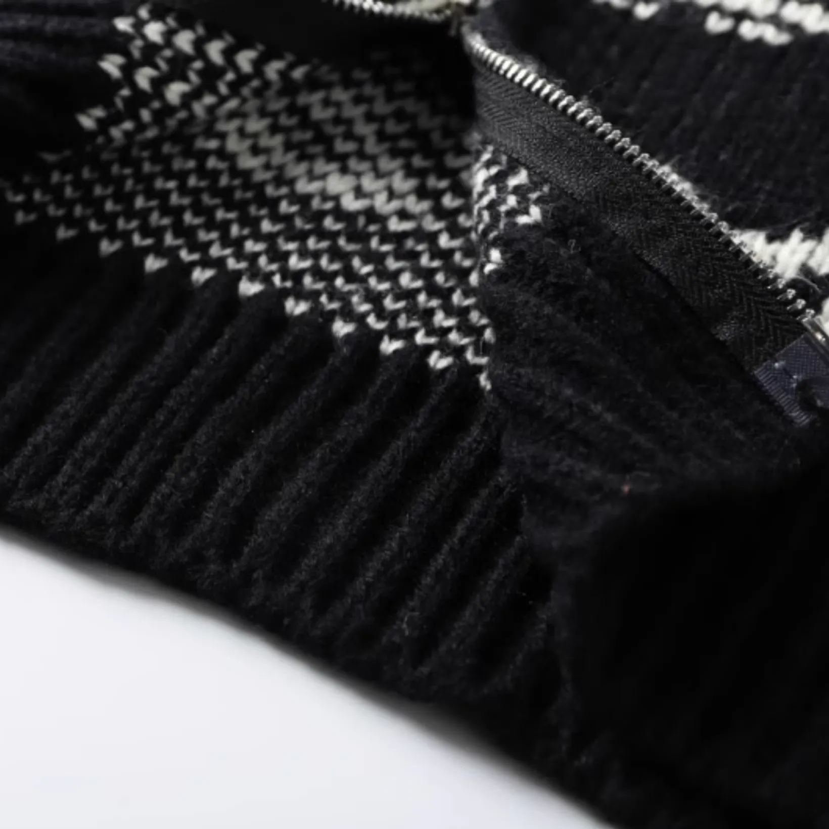 Hooded Sweater Zipper Cardigan-Aespa Karina